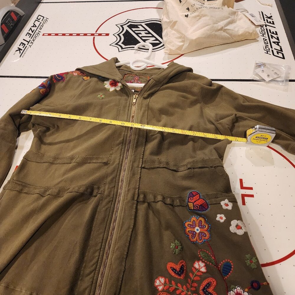 Johnny Was anorak swearshirt